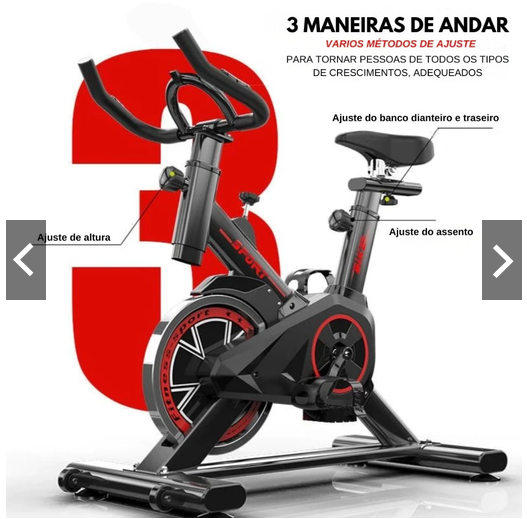 bicicleta ergométrica spinning