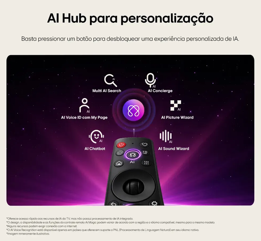 Smart TV 4K 50 LG NANO UHD AI NU850